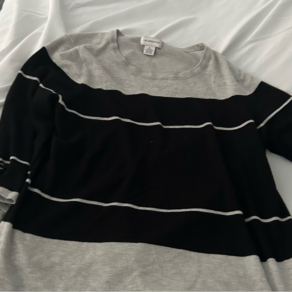 Liz Claiborne Stripped Sweater